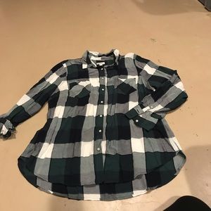 Merona Button Down Top